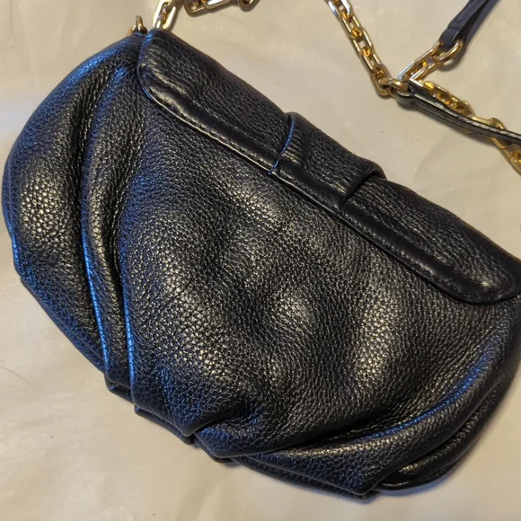 Marc by Marc Jacobs Crossbody or Clutch Black Leather Bag - Picture 4 of 9